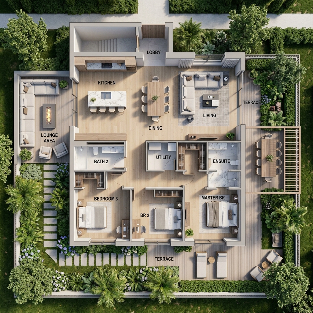 Planta Garden Vértice